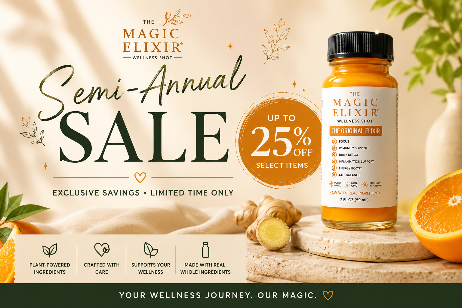 🌿 Semi-Annual Sale