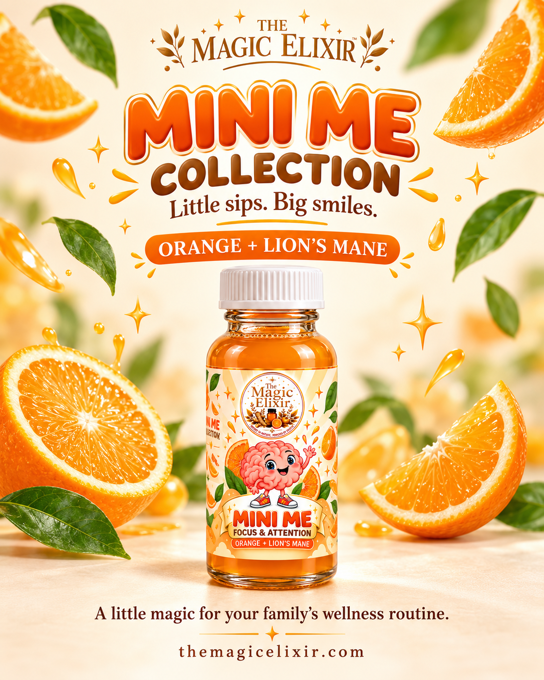 Mini-Me — Orange Juice + Lion’s Mane