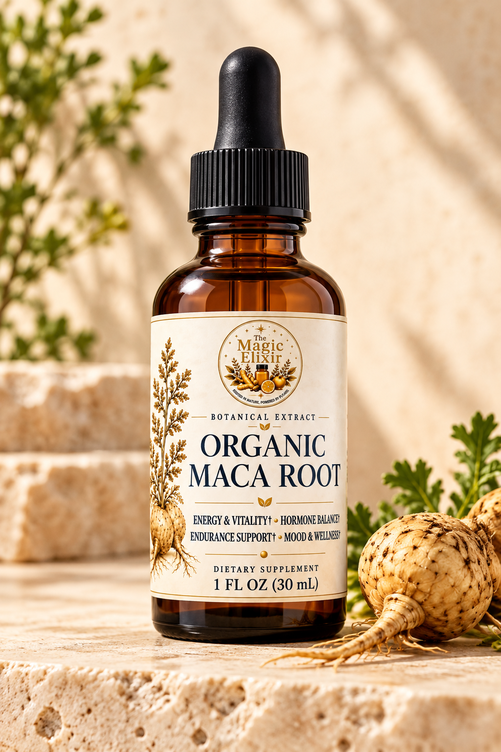 Organic Maca Root Liquid Extract | Vitality, Stamina + Sexual Wellness Support