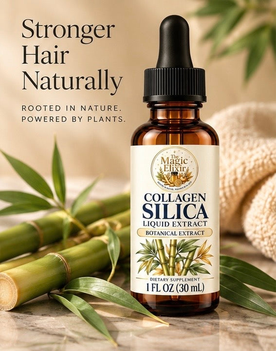 Collagen Silica Liquid Extract | Hair, Skin, Nails + Beauty Support