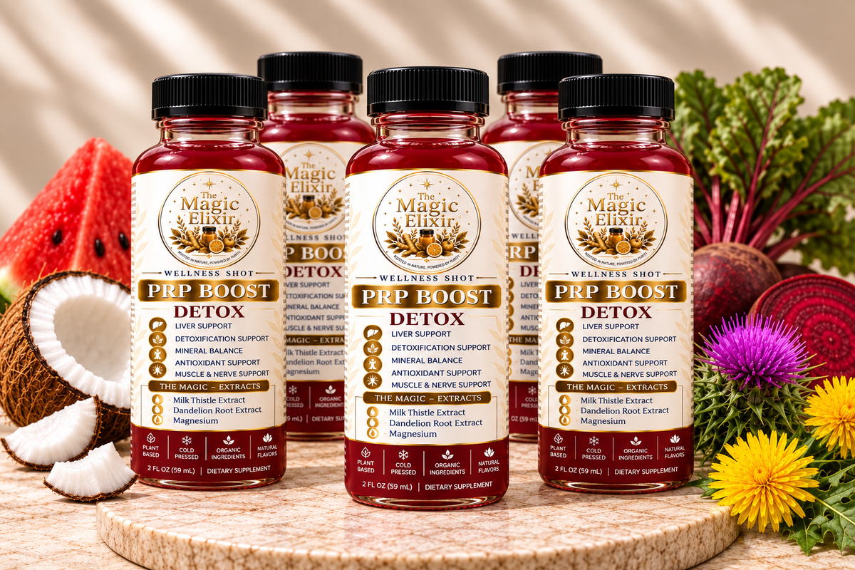 PRP Boost Detox Wellness Shots Bundle