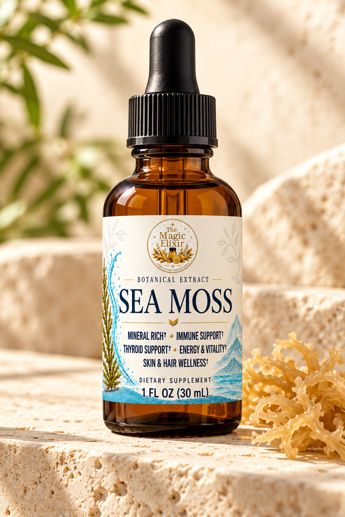 Organic Sea Moss Liquid Extract | Mineral + Daily Wellness Support