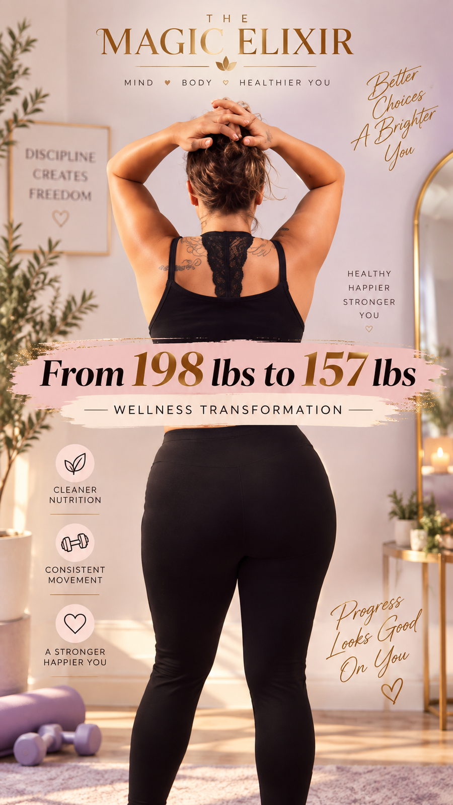 Incorporated The Magic Elixir in my weight Loss Journey