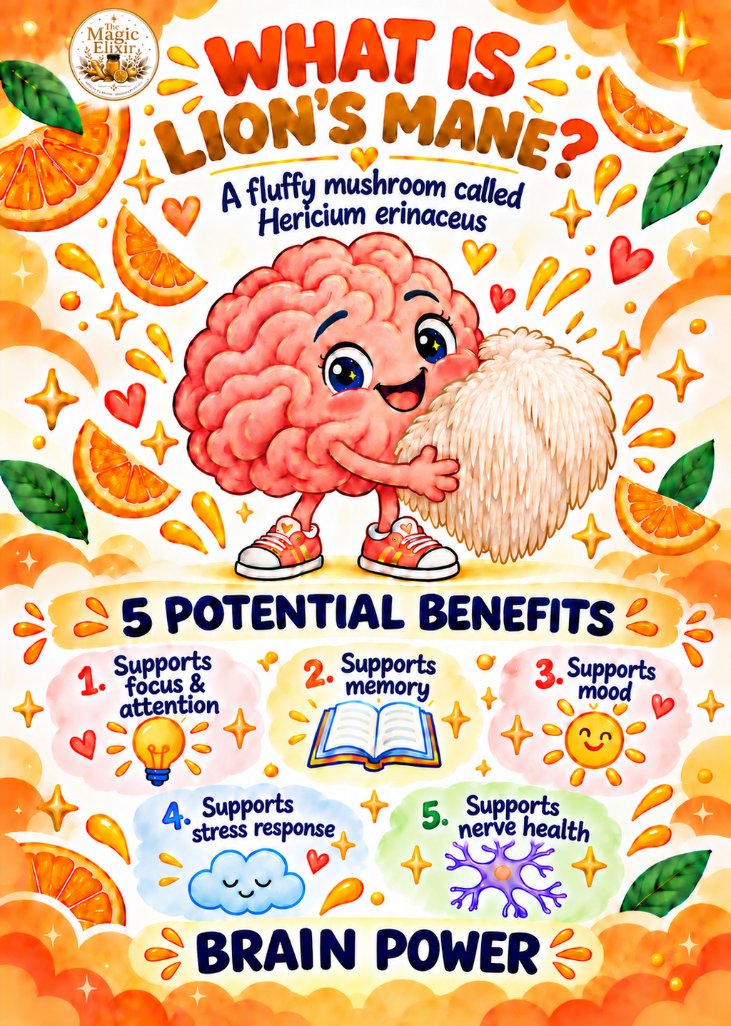 Mini-Me — Orange Juice + Lion’s Mane