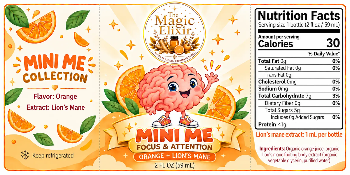 Mini-Me — Orange Juice + Lion’s Mane